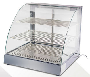 il forno elettrico 220V/0.5KW per cuocere, interpone la vetrina calda 60L dell'esposizione