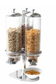 Erogatore triplo del cereale dell'avena con acciaio inossidabile Seat, macchina di divisione di tre alimenti