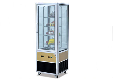 Dispositivo di raffreddamento di vetro dell'esposizione del dolce dei lati CP-400 quattro/congelatore di frigorifero commerciale