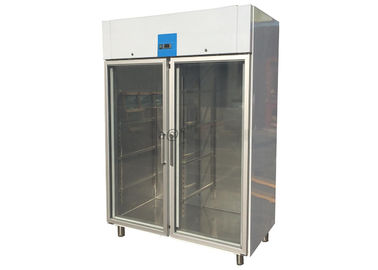 Porta di vetro approvata CE Portata-nel congelatore di frigorifero commerciale importato refrigeratore dritto del compressore di Embraco