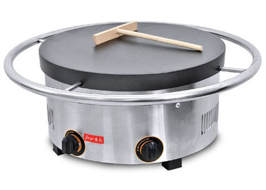 Intossichi il pancake rotatorio manuale/2800Pa 670*670*265mm del forno del creatore di crêpe