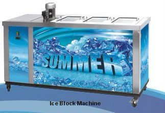 Congelatore di frigorifero commerciale a basso rumore del blocco di ghiaccio di 1.00mm 6720kg/24hours