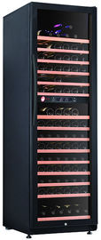 Congelatore di frigorifero commerciale del dispositivo di raffreddamento di vino del compressore con la temperatura superiore e più insufficiente