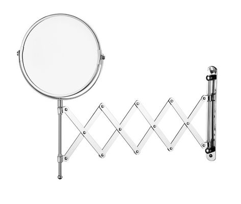 Specchio senza chiodo fissato al muro rotabile ritrattabile domestico di bellezza dello specchio di vanità dello specchio HD di trucco del bagno dell'hotel
