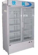 Porte commerciali del congelatore di frigorifero del dispositivo di raffreddamento dell'esposizione della bevanda due