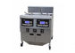 Attrezzature commerciali aperte della cucina friggitrice/3x25L del gas verticale di OFG-322L