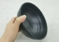 Ciotola d'imitazione della porcellana della ciotola di Noodels di colore del nero del peso 271g del diametro 16cm