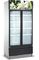 Congelatore di frigorifero commerciale LC-1000M2F, vetrina verticale con la porta di vetro