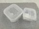 La chiara scatola di stoccaggio di plastica dell'alimento con la capacità 0.9L della serratura e del coperchio a 12L resiste alle temperature da -40°C a +80°C