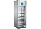 Porta di vetro approvata CE Portata-nel congelatore di frigorifero commerciale importato refrigeratore dritto del compressore di Embraco