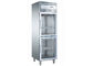 Compressore importato di Aspera sei frigoriferi commerciali della cucina della porta di vetro con quattro macchine per colata continua mobili