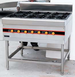 Bruciatore del pavimento dell'acciaio inossidabile che cucina gamma BGRL-1280 per la cucina commerciale