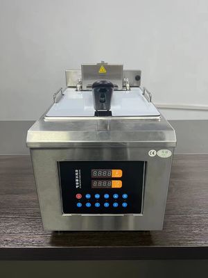 Fritura in acciaio inossidabile multifunzionale Fritura automatica con sollevamento dell'olio Friturazione macchina Vaso per pollo tagliato Frittate Francesi Patate Pesce