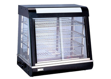 Vetrina di vetro elettrica dello scaldavivande del ripiano 3-Layers dell'armadietto di esposizione del dolce del riscaldamento