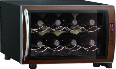 Congelatore di frigorifero commerciale del dispositivo di raffreddamento di vino con il sistema intelligente del termostato