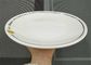 Il piatto rotondo ceramico con il padellame della porcellana di logo mette il peso 744g del diametro 25cm