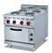 Fornello capo 4/6 elettrici occidentali della piastra riscaldante dell'attrezzatura della cucina con il forno ZH-TE-4