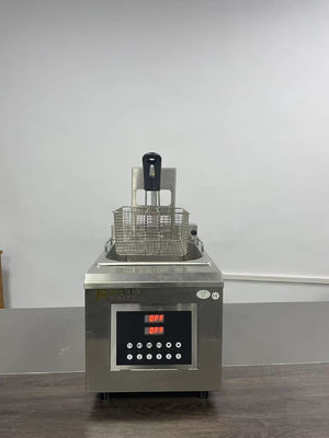 Fritura in acciaio inossidabile multifunzionale Fritura automatica con sollevamento dell'olio Friturazione macchina Vaso per pollo tagliato Frittate Francesi Patate Pesce