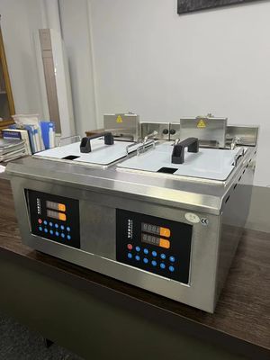 Fritura in acciaio inossidabile multifunzionale Fritura automatica con sollevamento dell'olio Friturazione macchina Vaso per pollo tagliato Frittate Francesi Patate Pesce