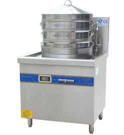 Acciaio inossidabile forno a vapore per cucina cinese forno a vapore a testa singola funzionamento ultra silenzioso e facile pulizia